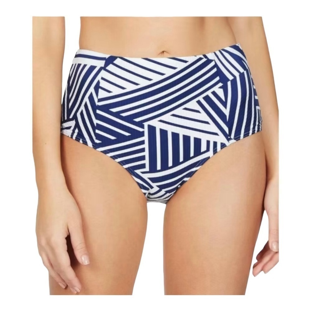 Sea Level Vionette High Waist Bikini Brief | Ocean Blue Nwot